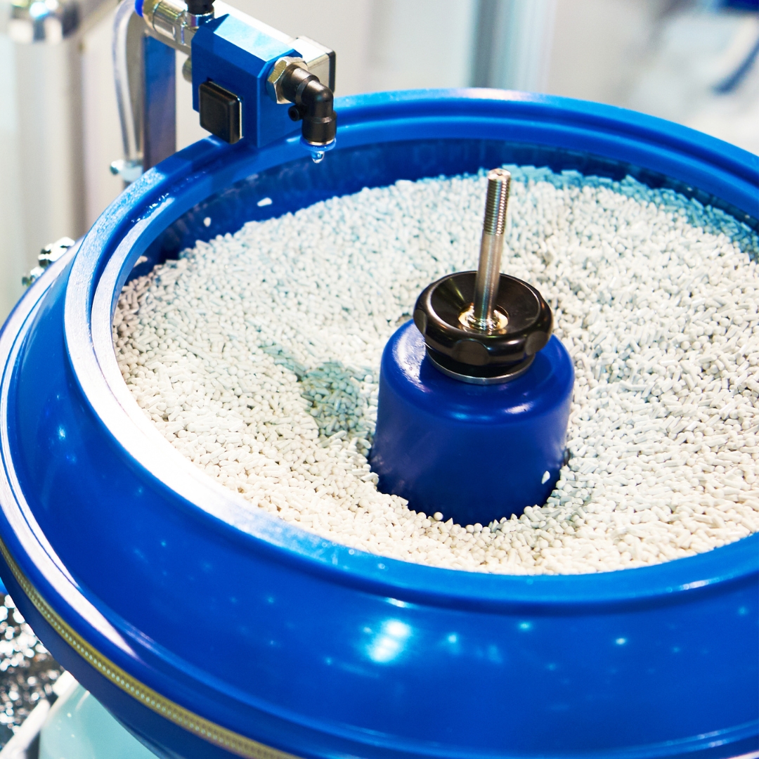 Media in a vibratory tumbler